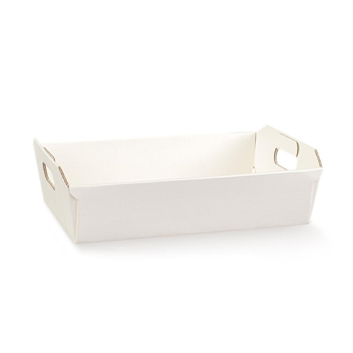 CESTO I. 400X300X120 FIBRA BIANCA